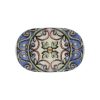 Id Fine Amalfi Magnus Oval Boat Plate 23 cm