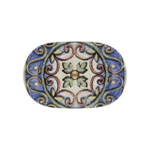 Id Fine Amalfi Magnus Oval Boat Plate 23 cm