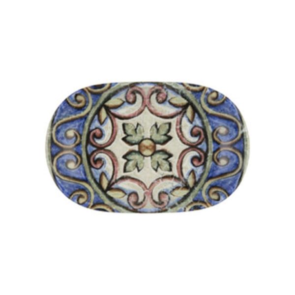 Id Fine Amalfi Magnus Oval Boat Plate 23 cm
