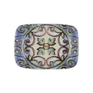 Id Fine Amalfi Quadro Rectangular Boat Plate 13 cm