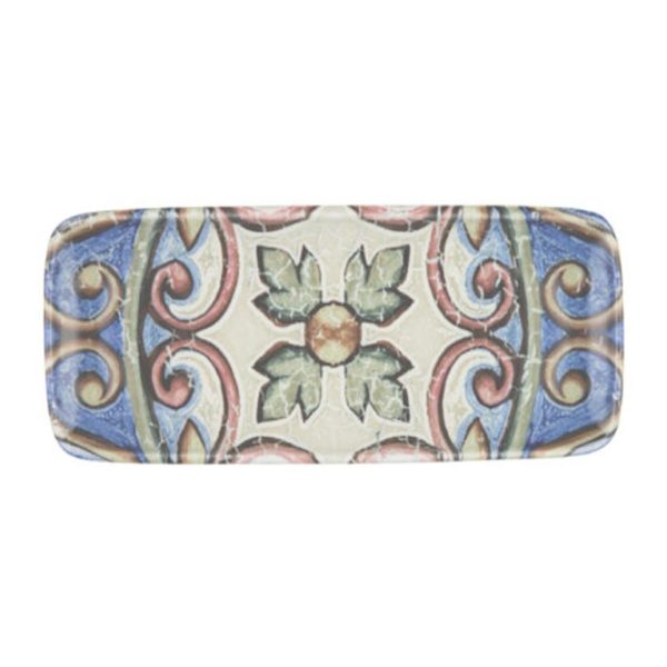 Id Fine Amalfi Quadro Rectangular Plate 22 cm