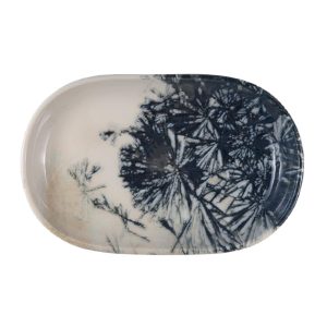 Id Fine Aventurin Oval Boat Plate 23 cm