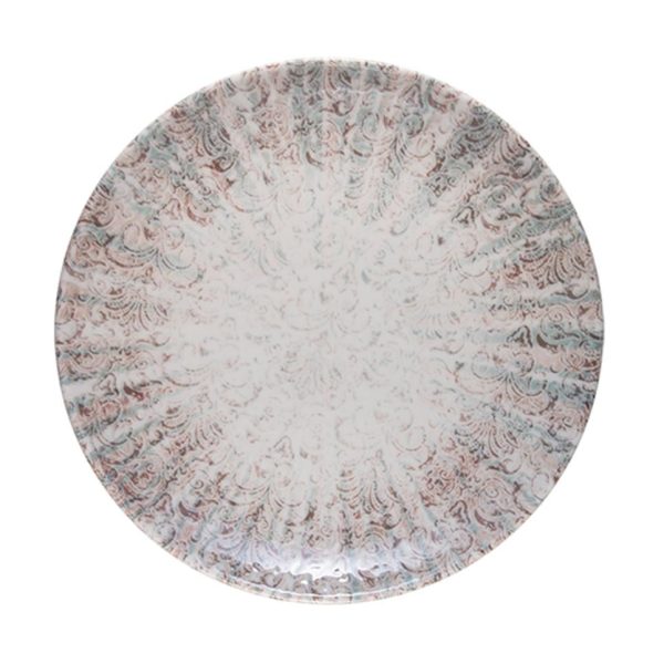 Id Fine Damask Flat Plate 30 cm
