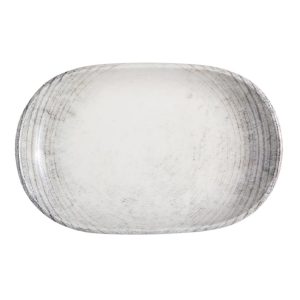 Id Fine Fume Oval Boat Plate 33 cm