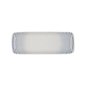 Id Fine Harmony Blue Quadro Rectangular Plate 30 cm
