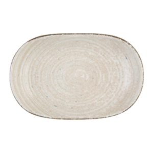 Id Fine Mocha Magnus Oval Boat Plate 28 cm