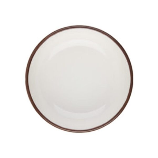 Id Fine Modest Brown Deep Plate 15 cm
