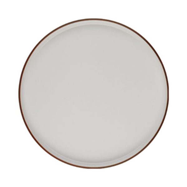 Id Fine Modest Brown Flat Plate 28 cm