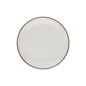 Id Fine Modest Brown Consome Plate 19 cm