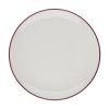 Id Fine Modest Maroon Flat Plate 19 cm