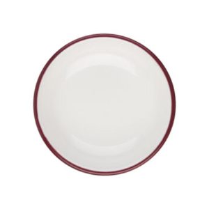 Id Fine Modest Maroon Lona Deep Plate 15 cm