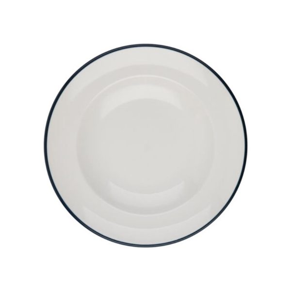 Id Fine Modest Navy Deep Plate 25 cm