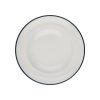 Id Fine Modest Navy Deep Plate 28 cm