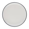 Id Fine Modest Navy Flat Plate 25 cm
