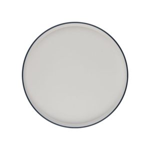Id Fine Modest Navy Stolt Flat Plate 28 cm
