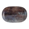 Id Fine Oxida Oval Boat Plate 28 cm
