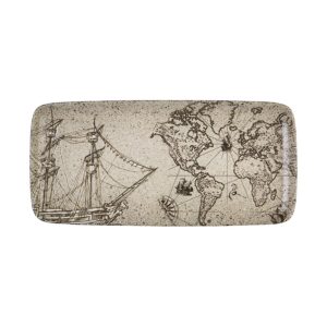 Id Fine Piri Rectangular Plate 35 cm