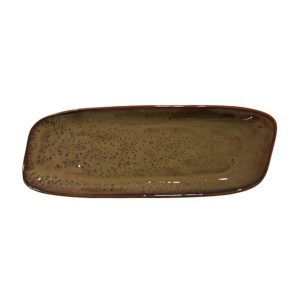 Id Fine Roots Hazel Savor Presentation Plate 30 cm