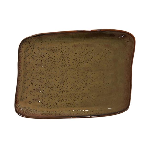 Id Fine Roots Hazel Savor Presentation Plate 30 cm