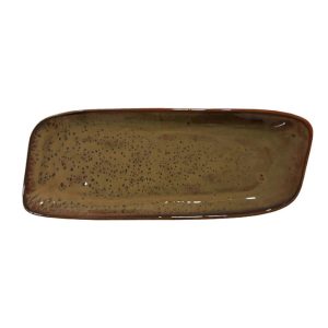 Id Fine Roots Hazel Savor Presentation Plate 40 cm