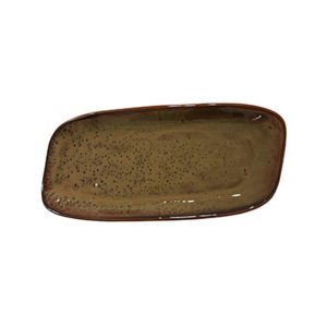 Id Fine Roots Hazel Savor Presentation Plate 22 cm